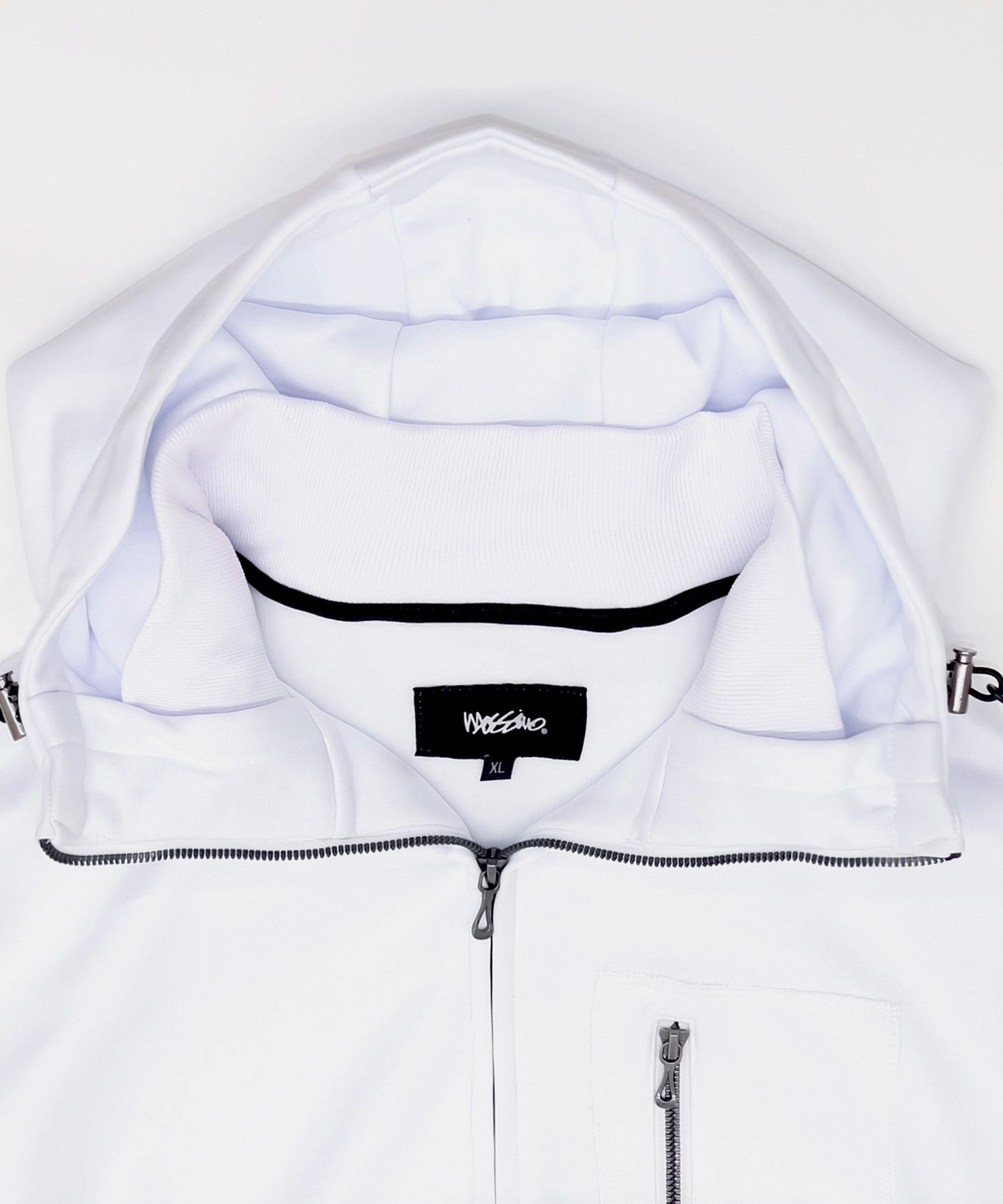 MOSSIMO  ポンチ素材 デザインパーカー メンズ商品サムネイル-6