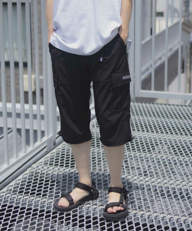 OUTDOOR PRODUCTS ポリリップストレッチカーゴクロップドパンツ メンズ商品画像-4