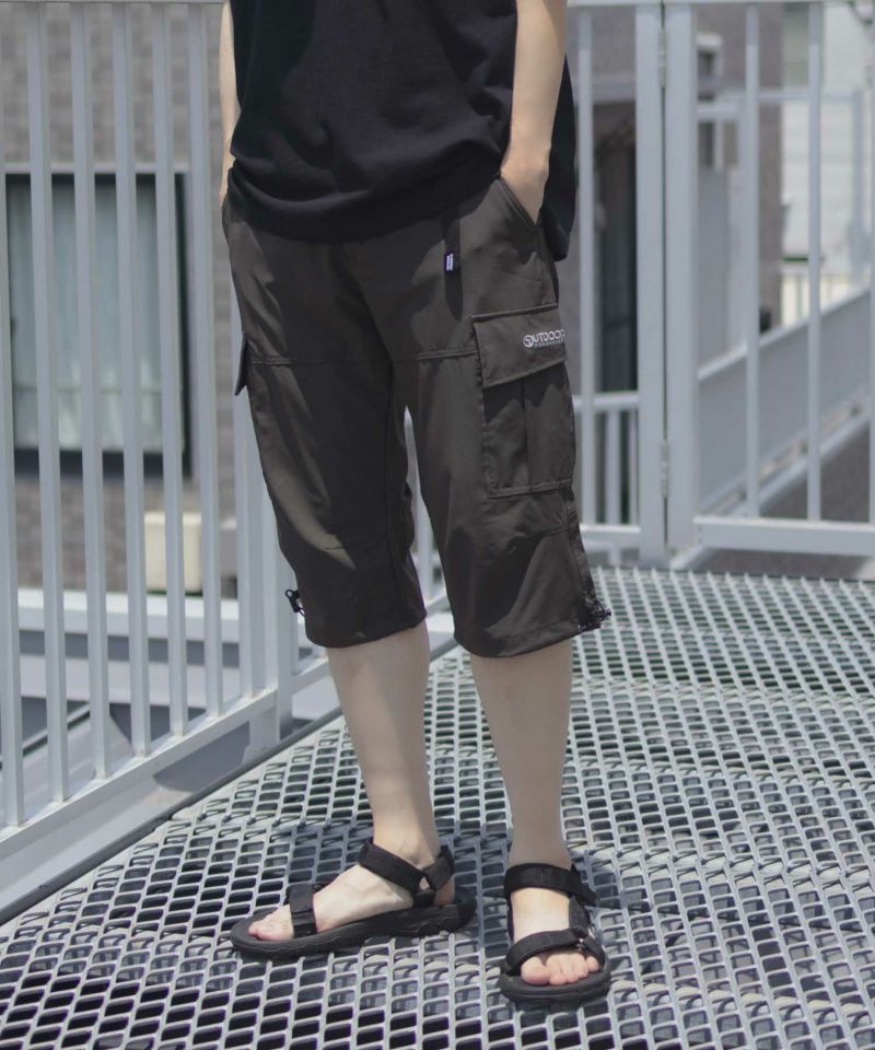 OUTDOOR PRODUCTS ポリリップストレッチカーゴクロップドパンツ メンズ商品画像-11