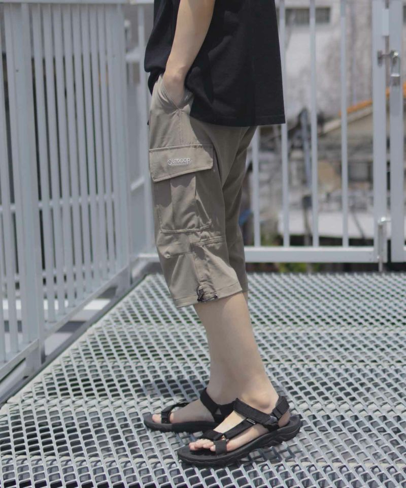 OUTDOOR PRODUCTS ポリリップストレッチカーゴクロップドパンツ メンズ商品画像-16
