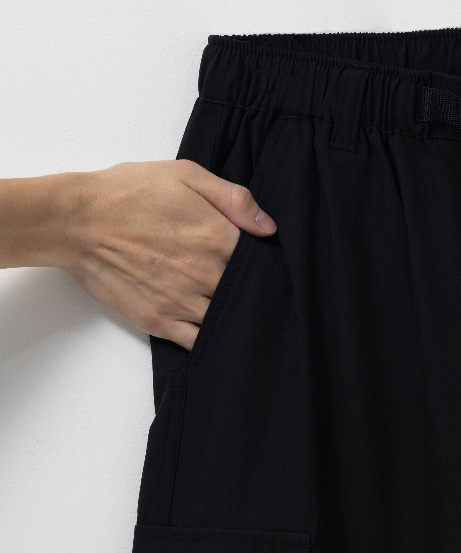 OUTDOOR PRODUCTS ポリリップストレッチカーゴクロップドパンツ メンズ