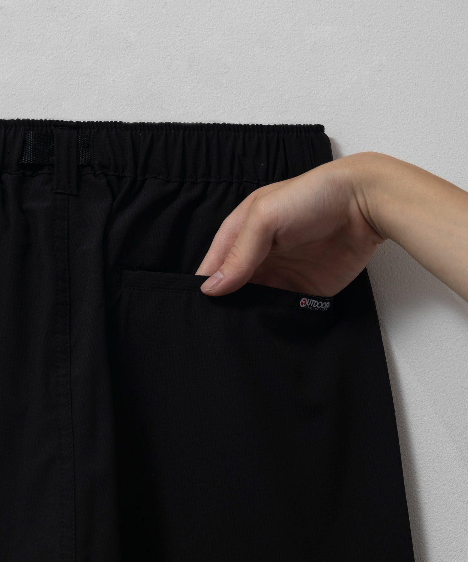 OUTDOOR PRODUCTS ポリリップストレッチカーゴクロップドパンツ メンズ