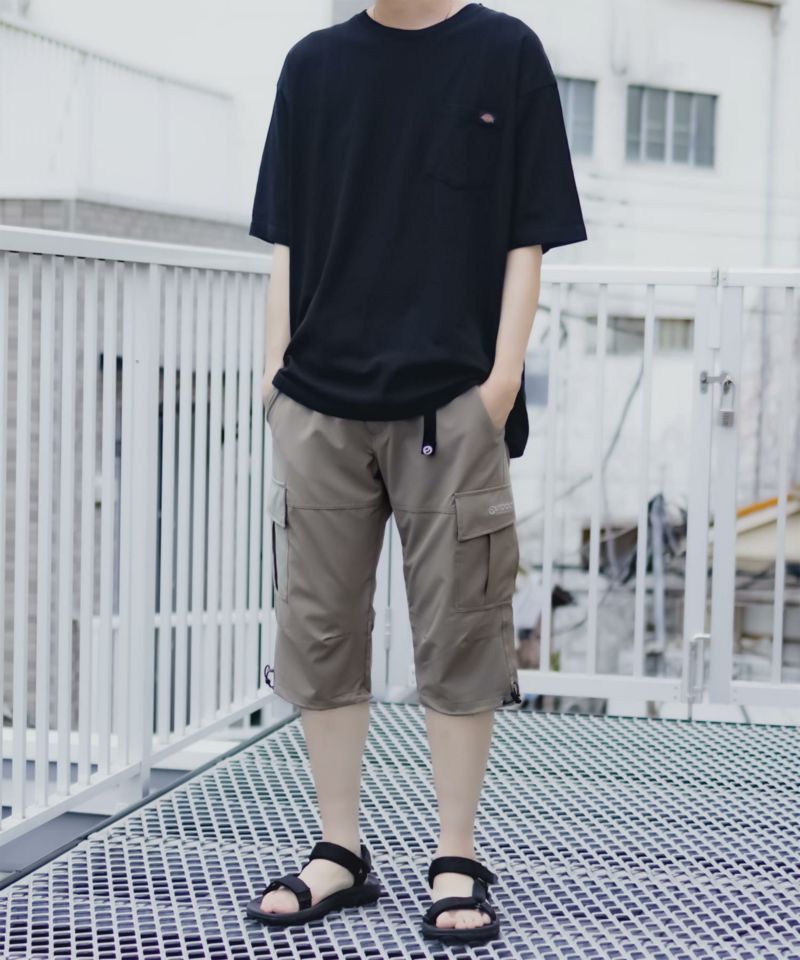 OUTDOOR PRODUCTS ポリリップストレッチカーゴクロップドパンツ メンズ商品画像-40