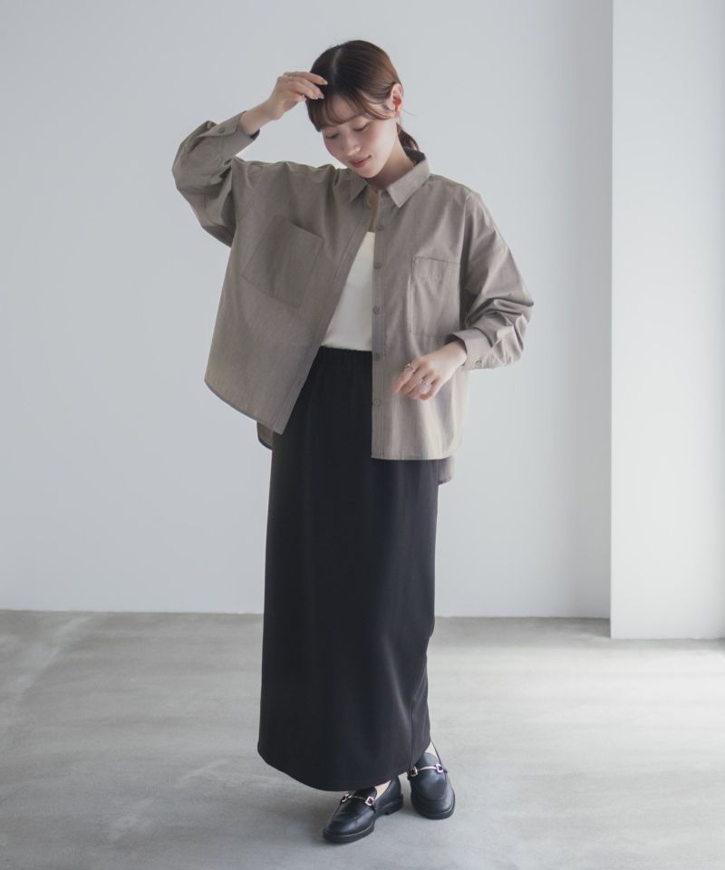 [値下げ]milli de l'air デニムライクシャツ レディース商品画像-15