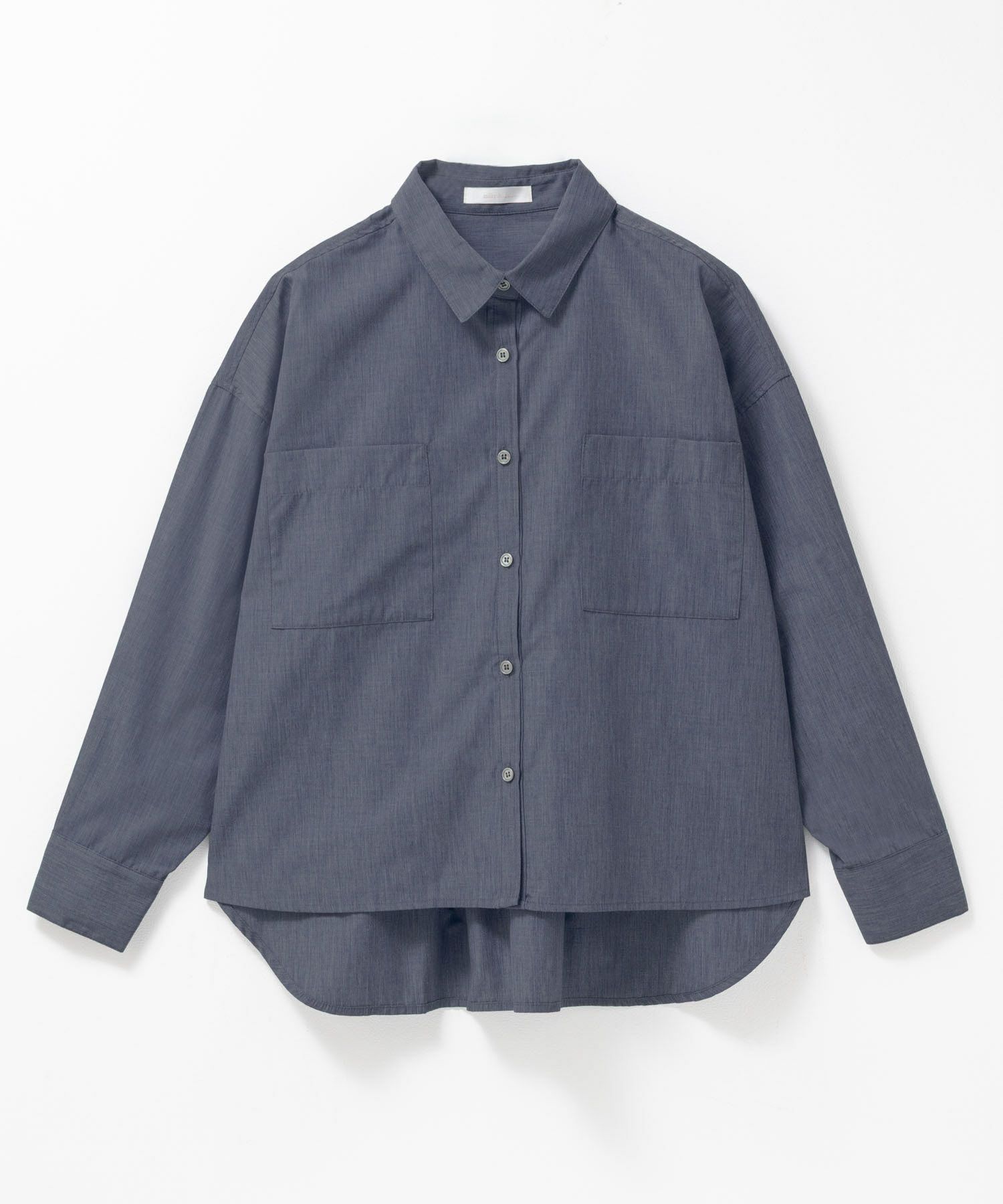 milli de l'air デニムライクシャツ レディース商品画像-21