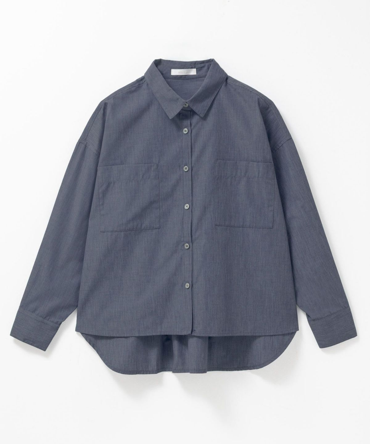 milli de l'air デニムライクシャツ レディース