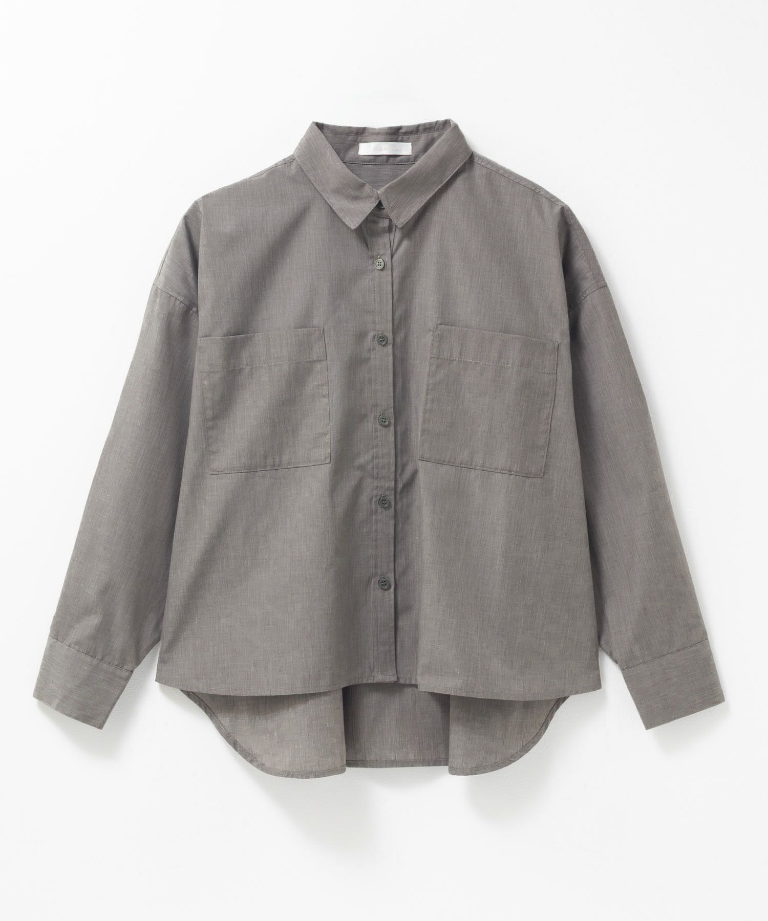 milli de l'air デニムライクシャツ レディース商品画像-23