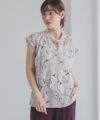 milli de l'air 2WAYフレンチボウタイブラウス レディース商品サムネイル-7