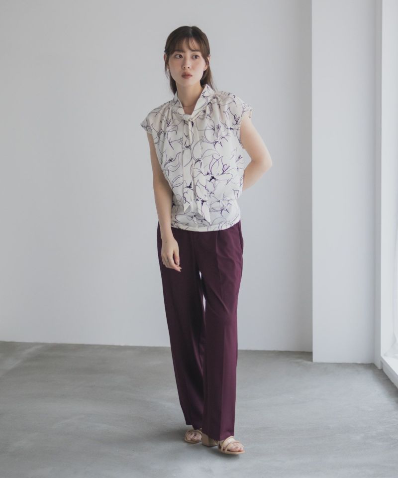 milli de l'air 2WAYフレンチボウタイブラウス レディース商品画像-11