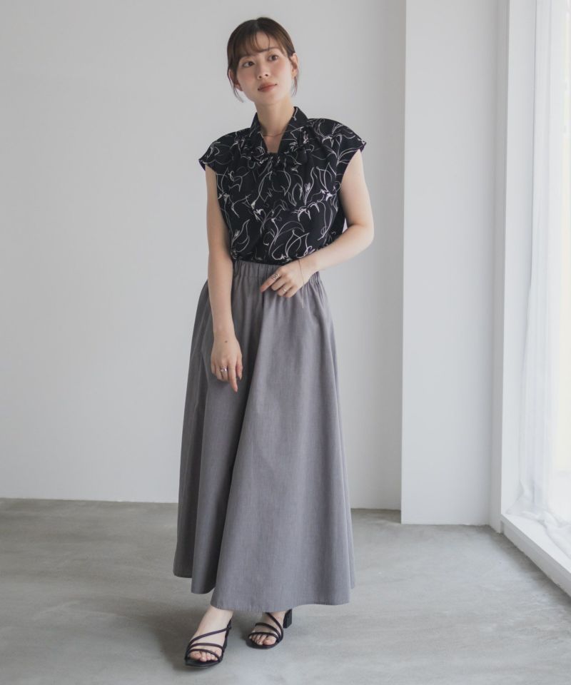 milli de l'air 2WAYフレンチボウタイブラウス レディース商品画像-18