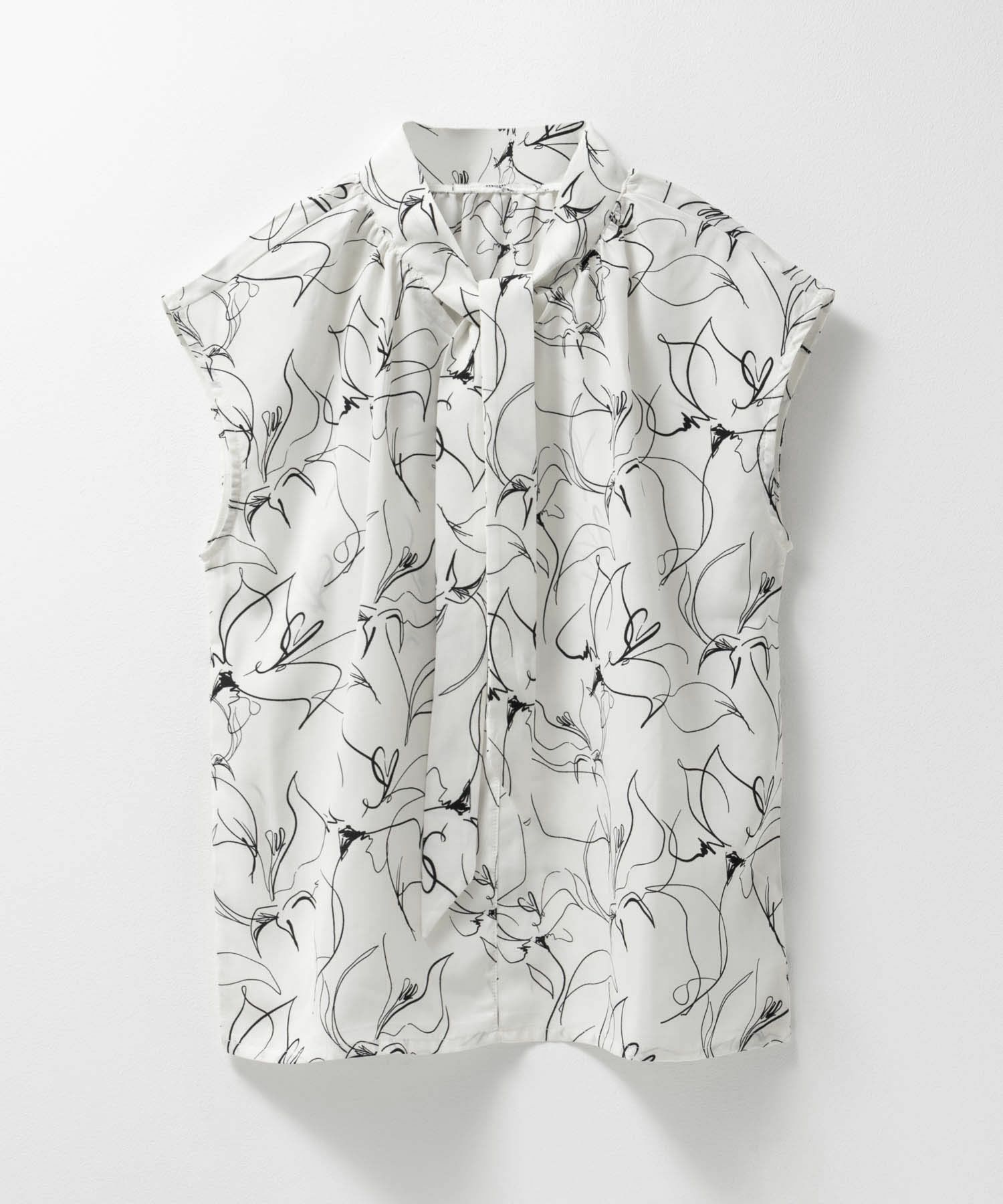 milli de l'air 2WAYフレンチボウタイブラウス レディース商品サムネイル-19