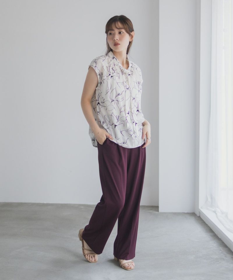 milli de l'air 2WAYフレンチボウタイブラウス レディース商品画像-23