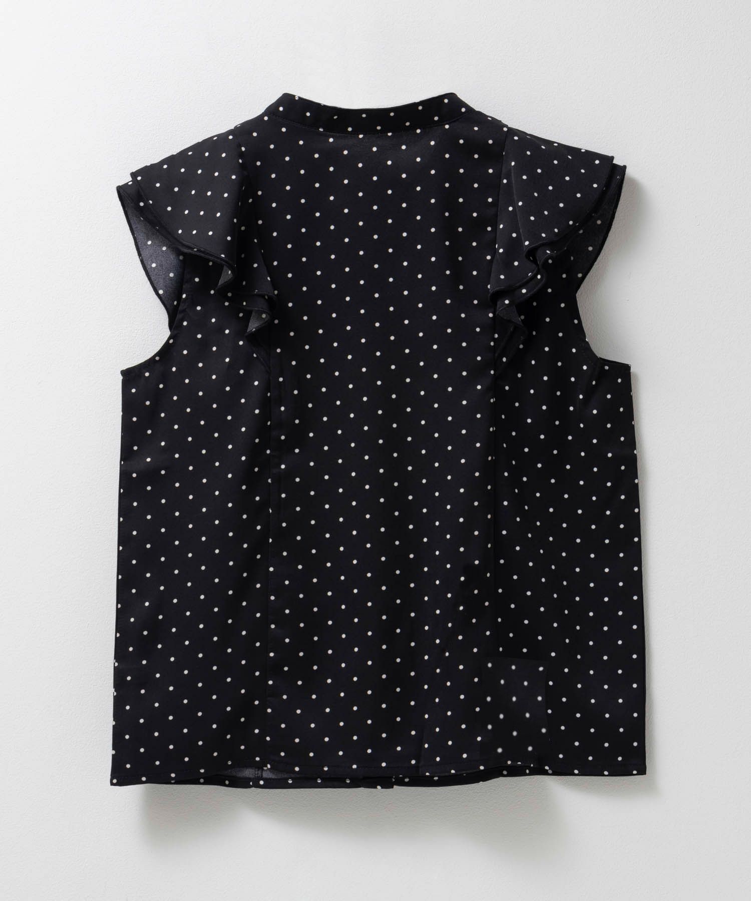 milli de l'air ラッフルフリルキーネックブラウス レディース商品画像-18