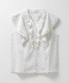 milli de l'air ラッフルフリルキーネックブラウス レディース商品サムネイル-19