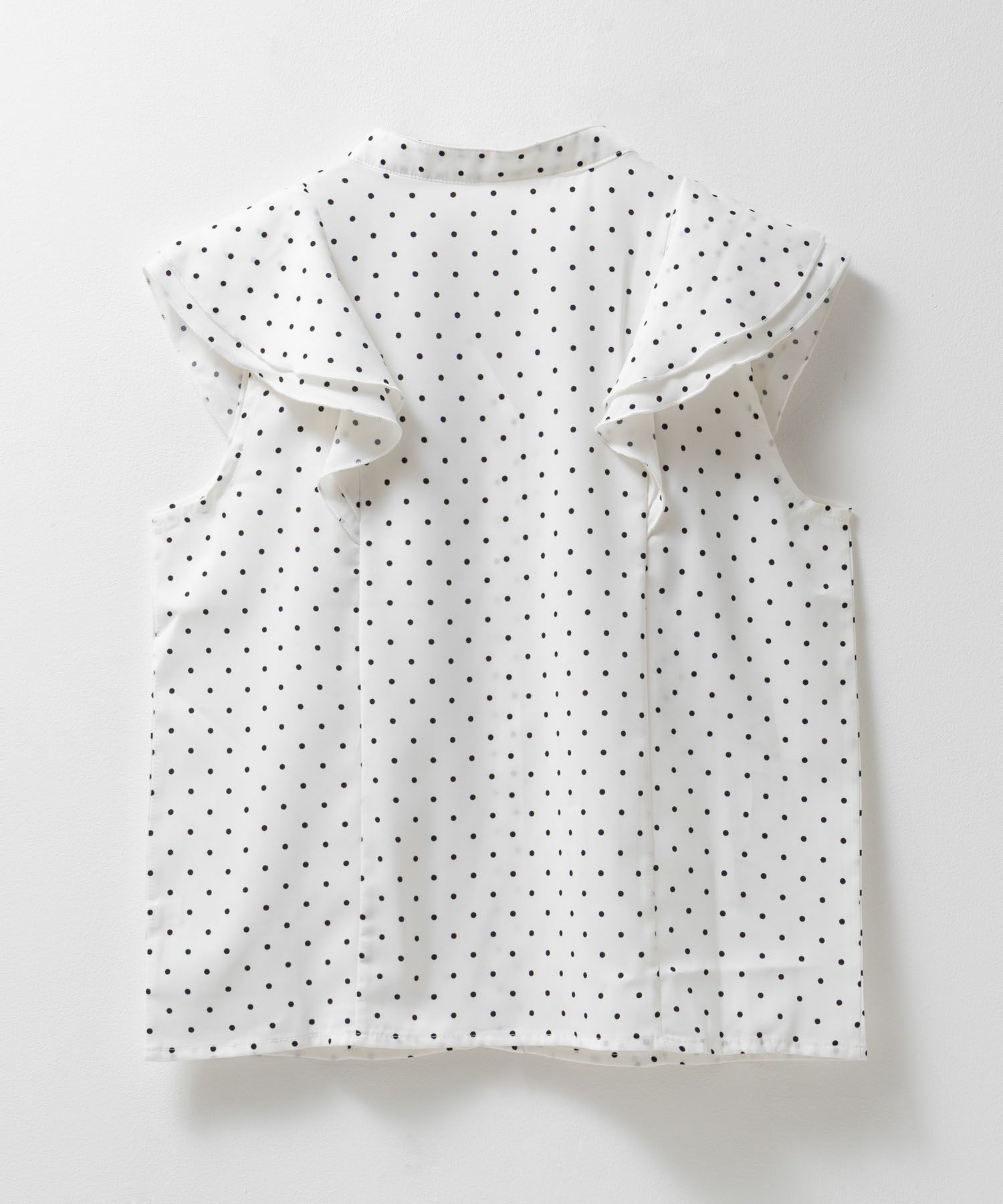 milli de l'air ラッフルフリルキーネックブラウス レディース商品画像-20