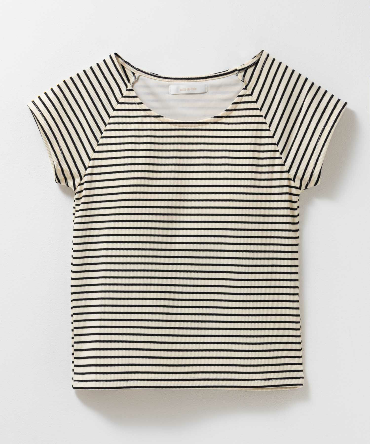 milli de l'air テレコカップ付き半袖トップス レディース商品画像-17