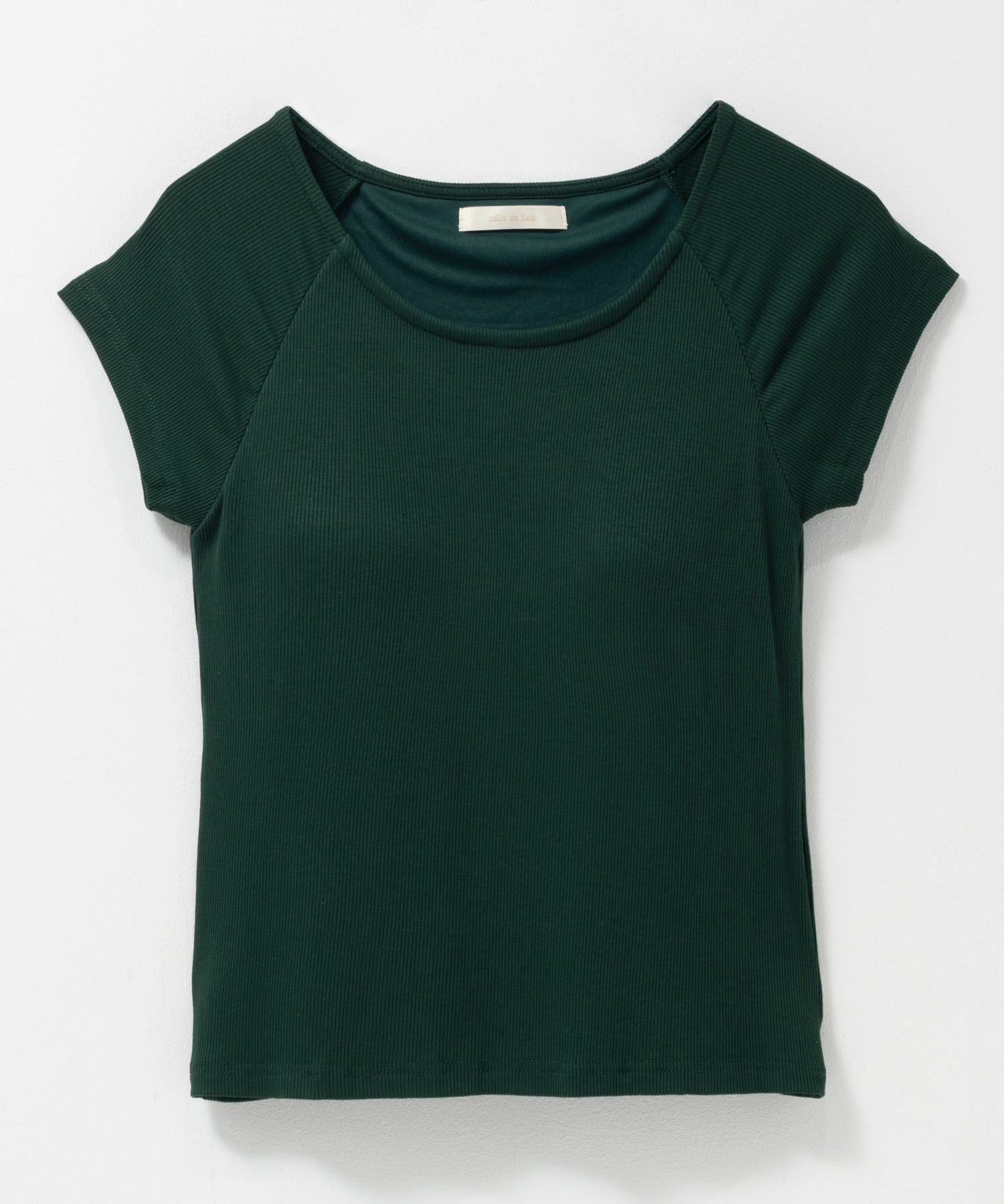 milli de l'air テレコカップ付き半袖トップス レディース商品サムネイル-15