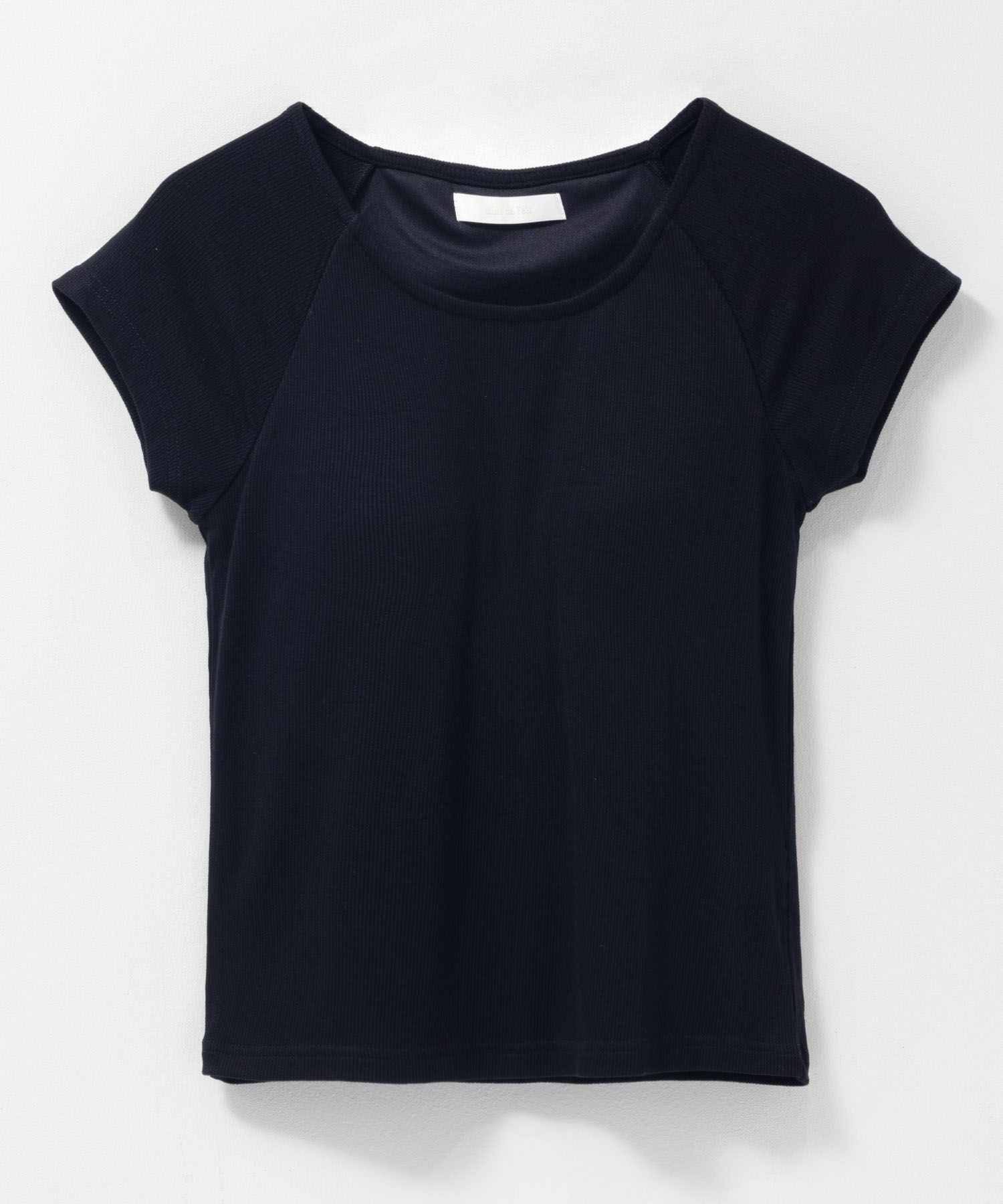 milli de l'air テレコカップ付き半袖トップス レディース商品画像-17