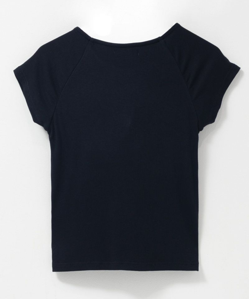 milli de l'air テレコカップ付き半袖トップス レディース商品画像-18