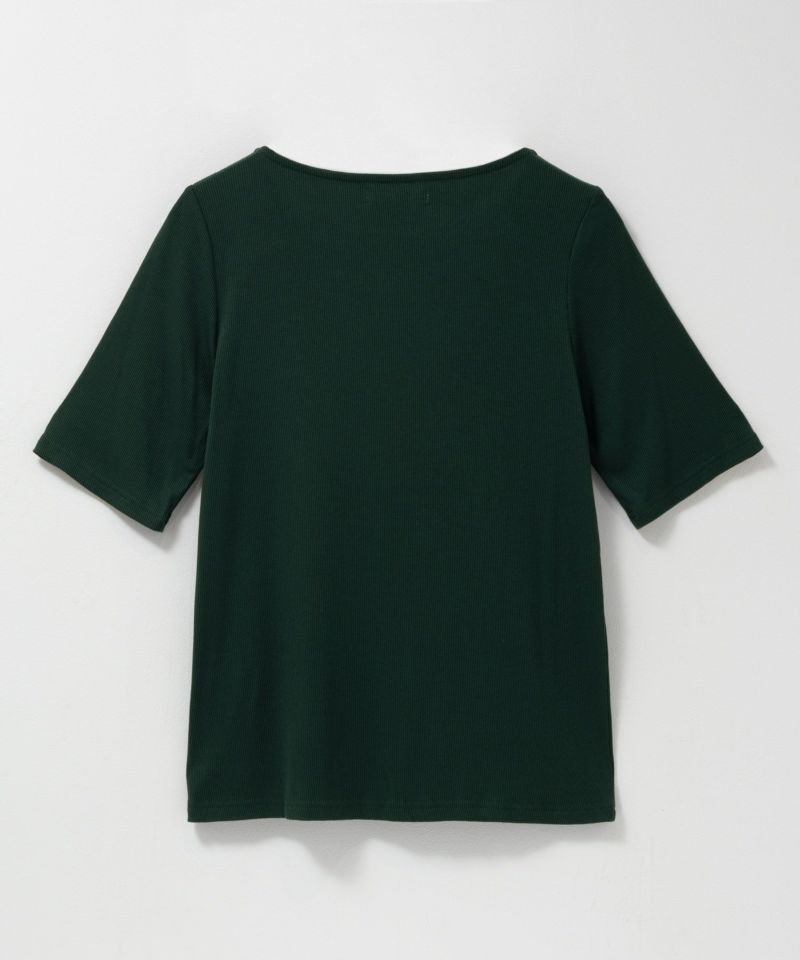 milli de l'air テレコハーフスリーブカットソー レディース メール便 対応商品商品画像-28