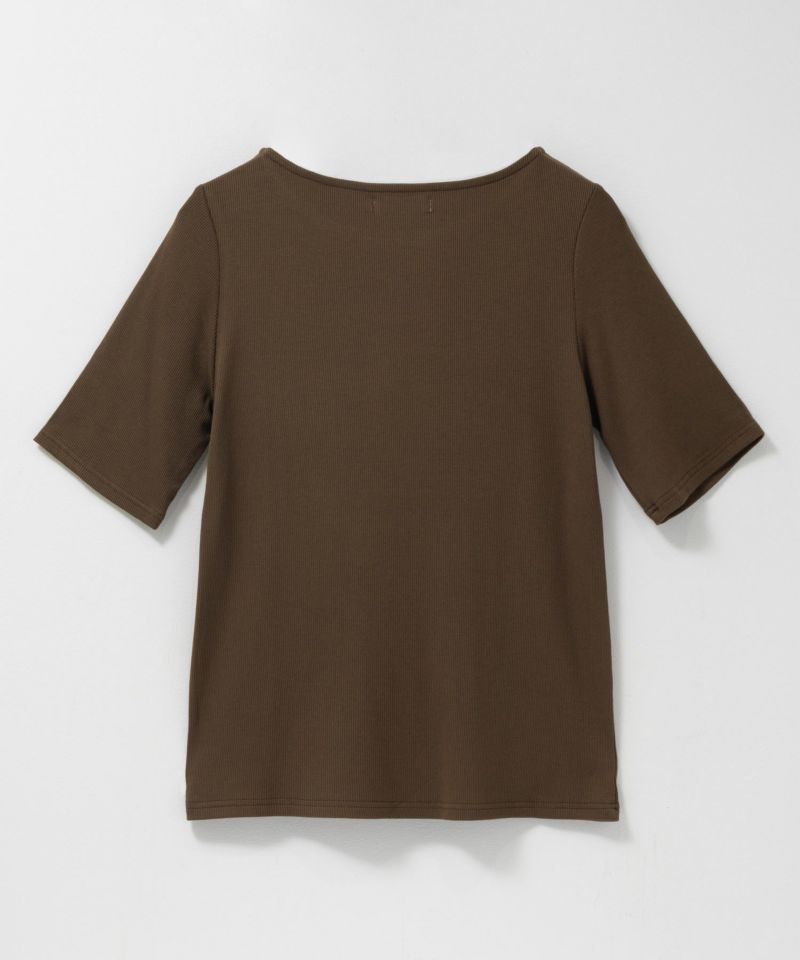 milli de l'air テレコハーフスリーブカットソー レディース メール便 対応商品商品画像-30