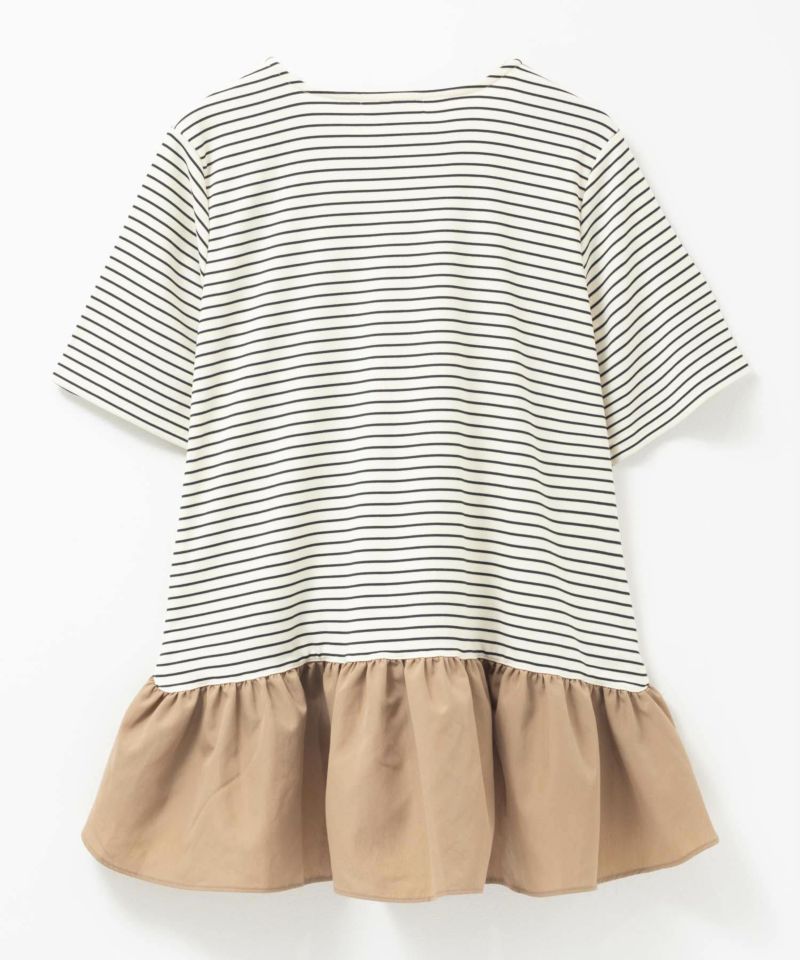 milli de l'air ヘム切替ペプラムトップス レディース メール便 対応商品商品画像-20