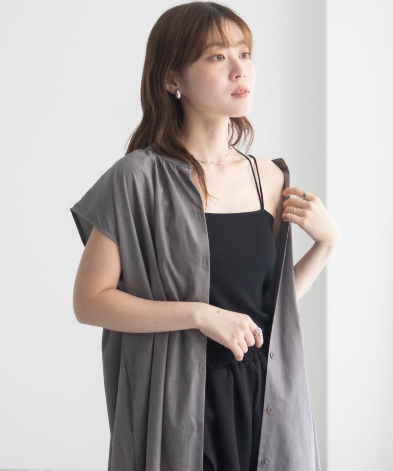 milli de l'air バックストラップカップ付きキャミソール レディース商品画像-6