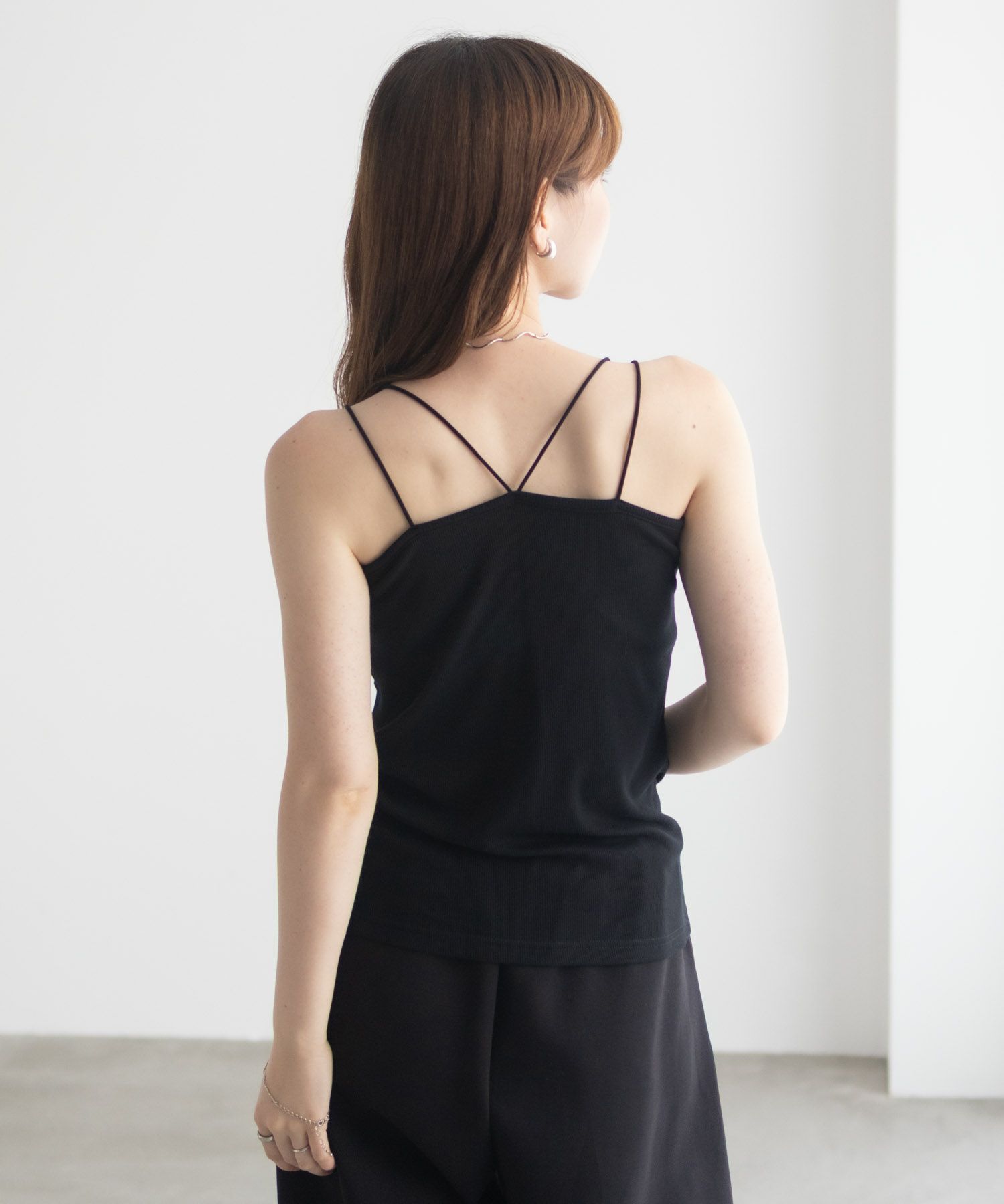 milli de l'air バックストラップカップ付きキャミソール レディース商品サムネイル-8