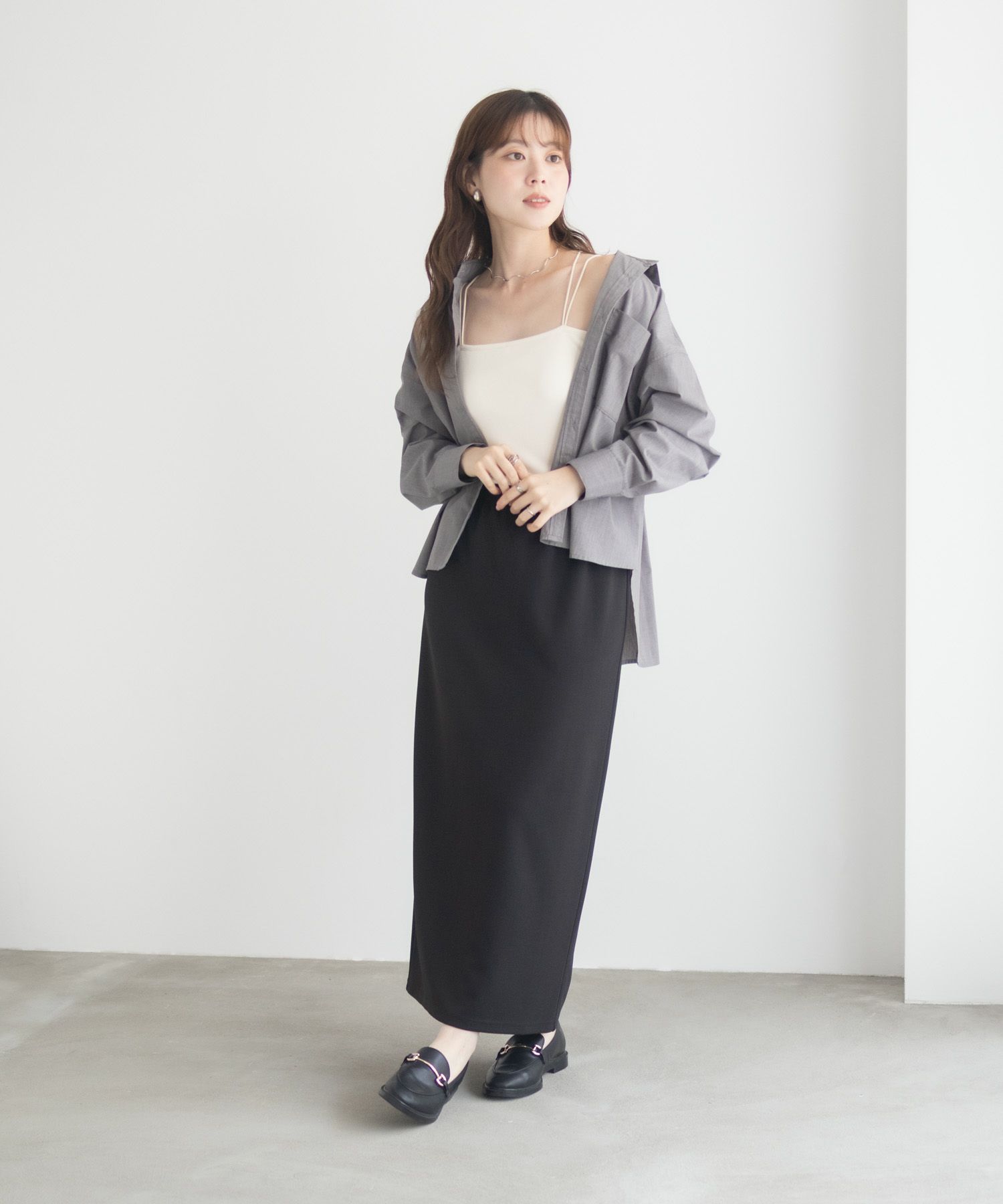 milli de l'air バックストラップカップ付きキャミソール レディース商品サムネイル-14