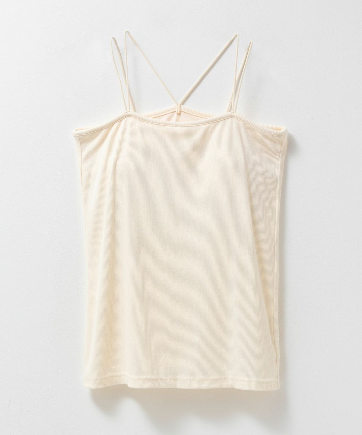 milli de l'air バックストラップカップ付きキャミソール レディース