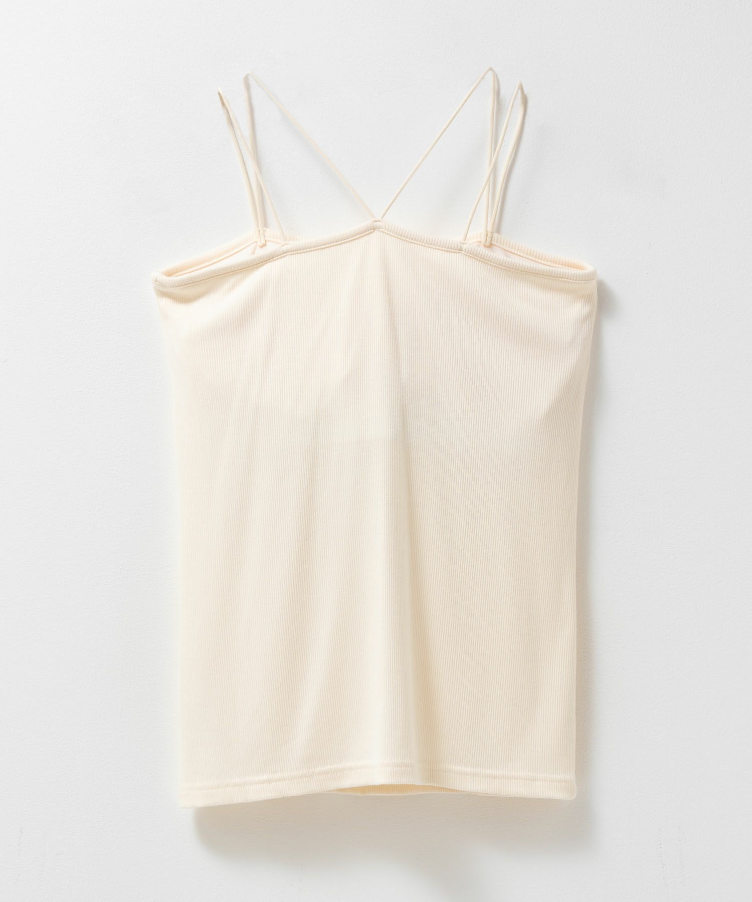 milli de l'air バックストラップカップ付きキャミソール レディース