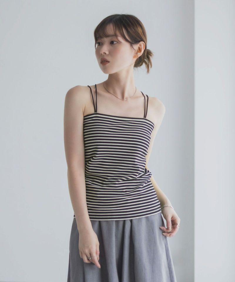 milli de l'air バックストラップカップ付きキャミソール レディース商品画像-11