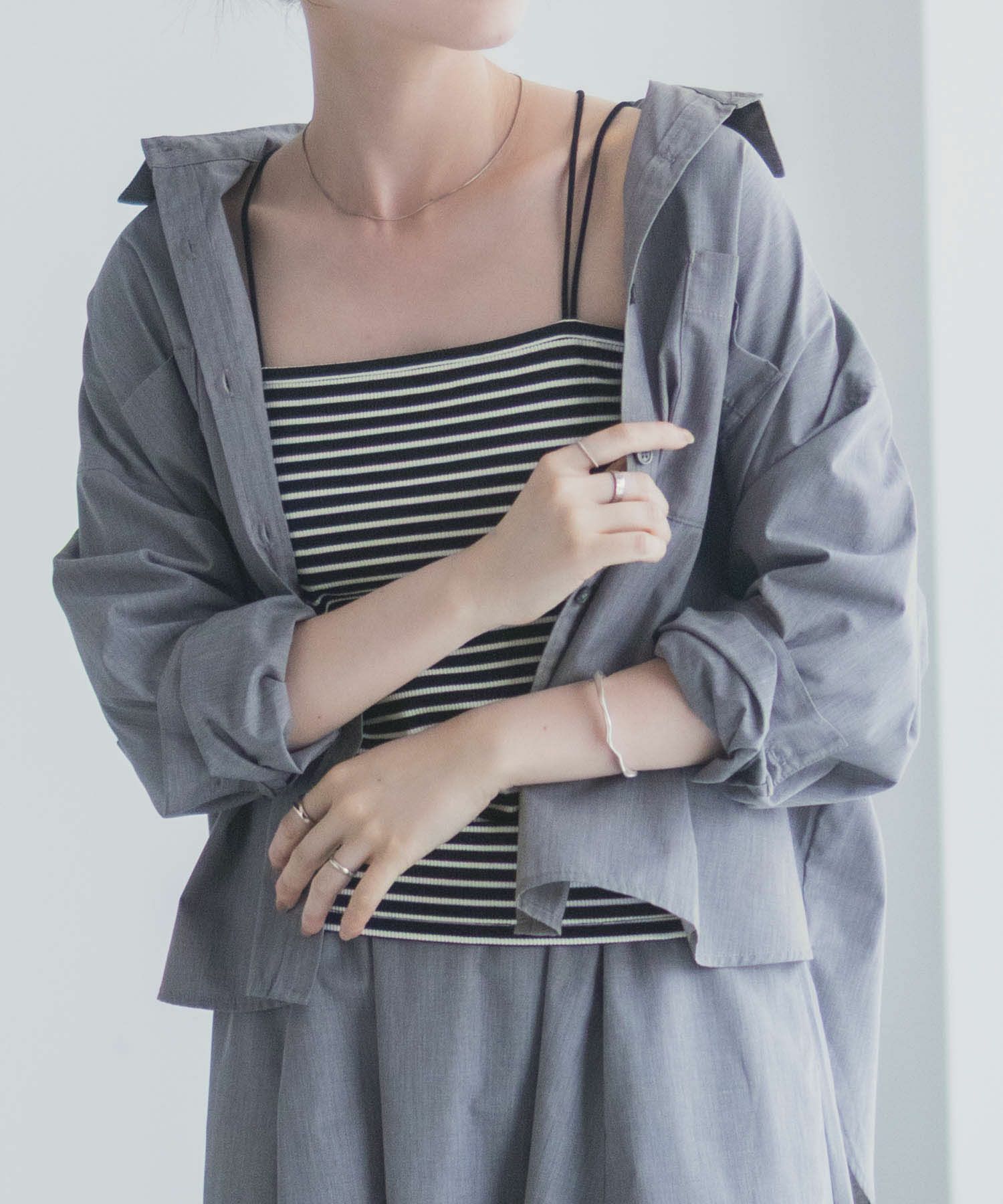 milli de l'air バックストラップカップ付きキャミソール レディース商品サムネイル-13