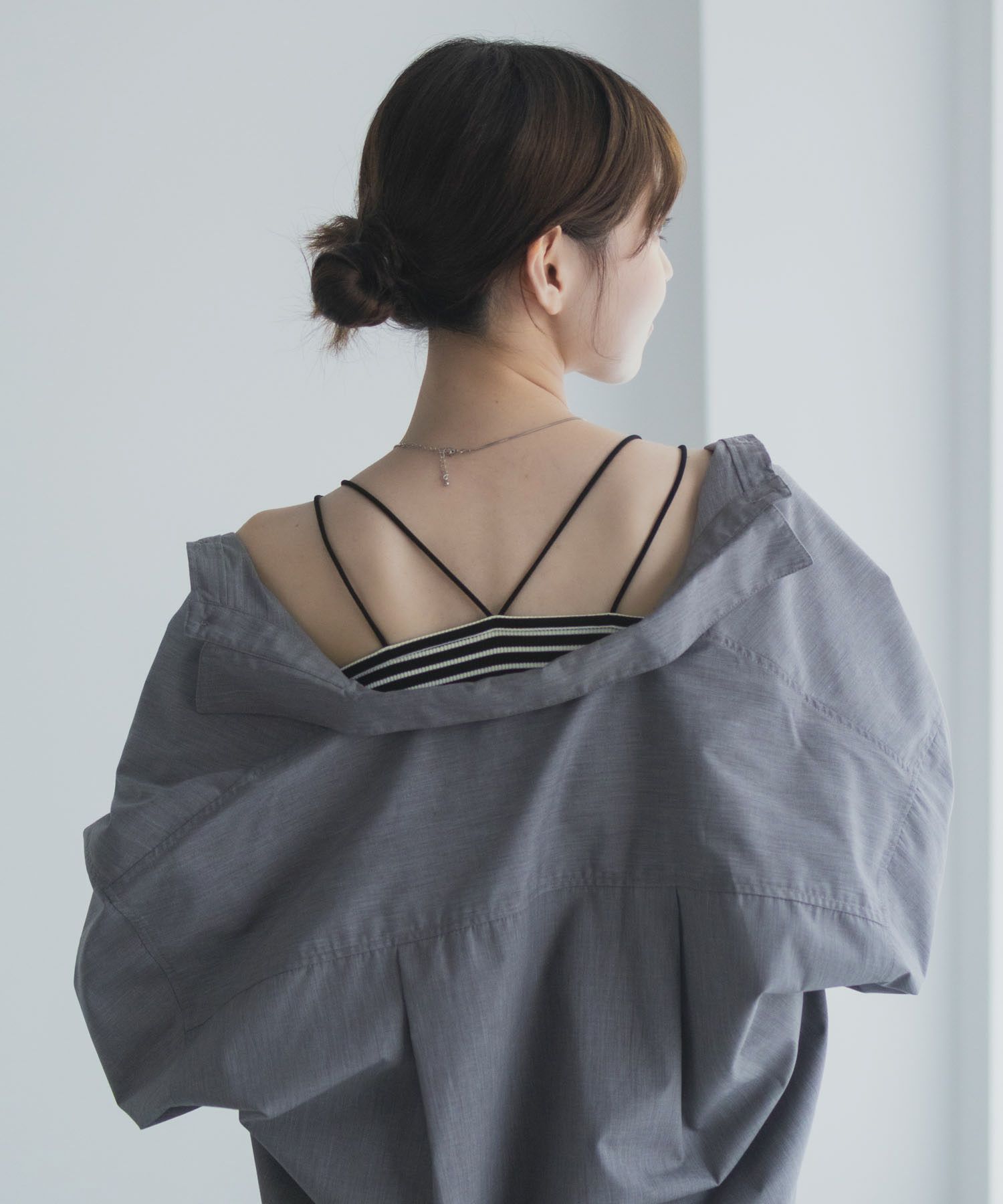 milli de l'air バックストラップカップ付きキャミソール レディース