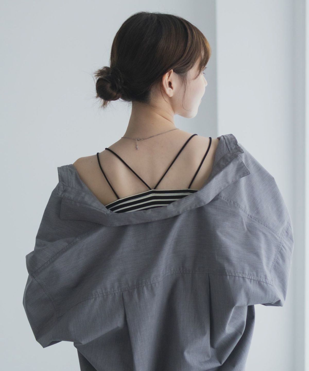 milli de l'air バックストラップカップ付きキャミソール レディース