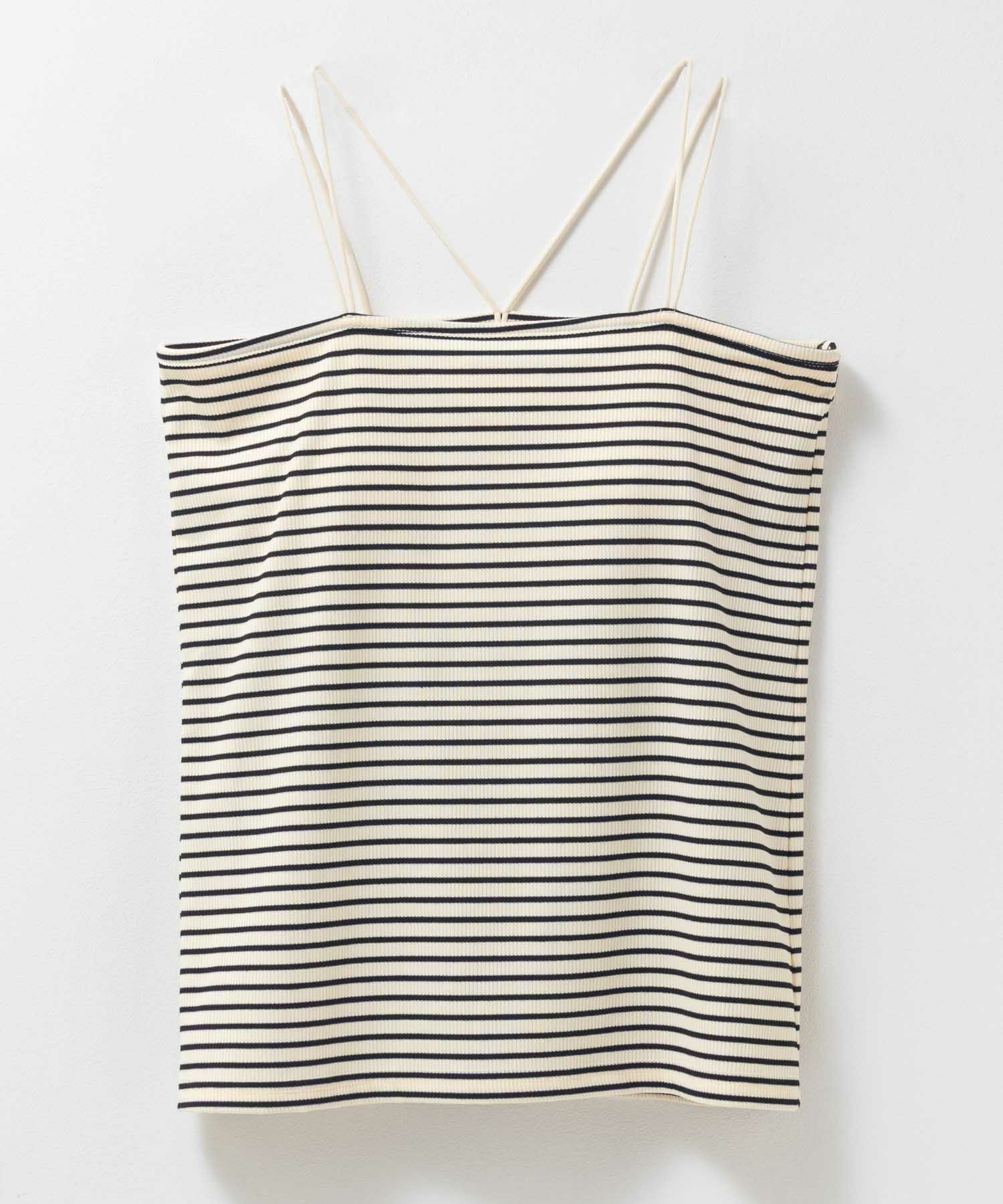 milli de l'air バックストラップカップ付きキャミソール レディース