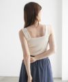 milli de l'air ワイドストラップスクエアタンクトップ レディース メール便 対応商品商品サムネイル-9