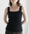 milli de l'air ワイドストラップスクエアタンクトップ レディース メール便 対応商品商品サムネイル-11