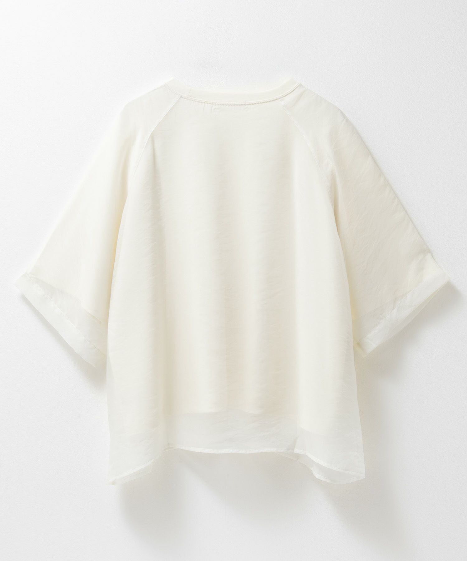 milli de l'air ポンチ素材 シアーレイヤードトップス レディース メール便 対応商品商品サムネイル-27