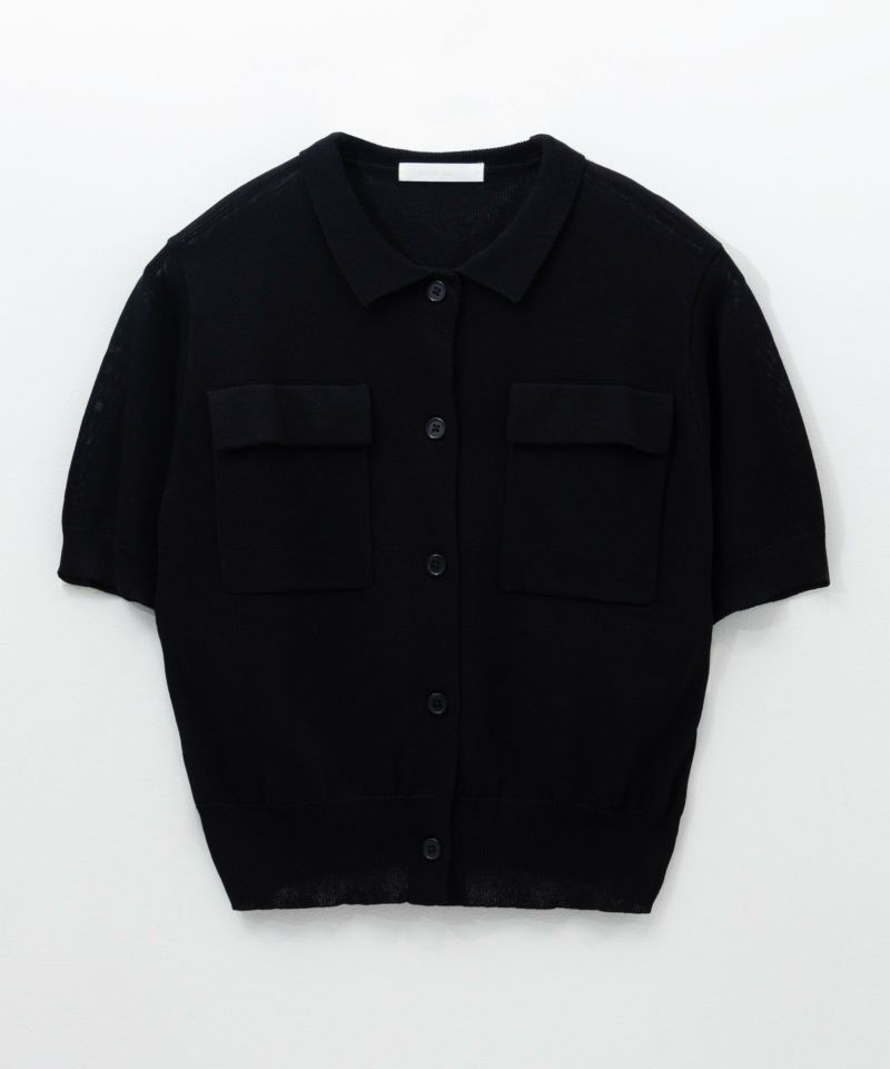 milli de l'air ポロカラーダブルポケットニット レディース商品画像-32