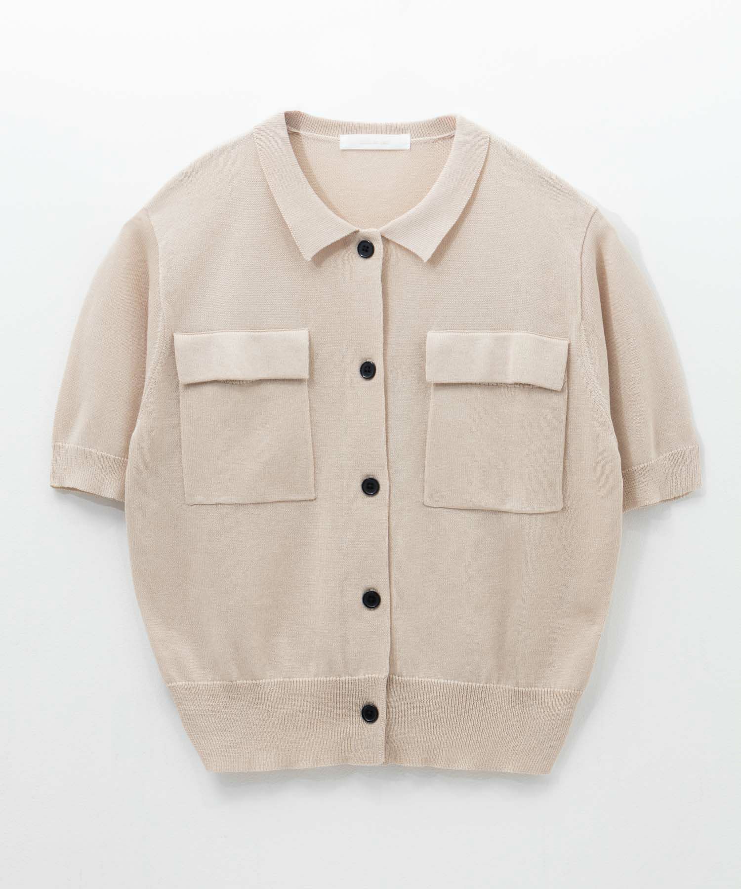 [さらに50%OFF]milli de l'air ポロカラーダブルポケットニット レディース商品画像-34