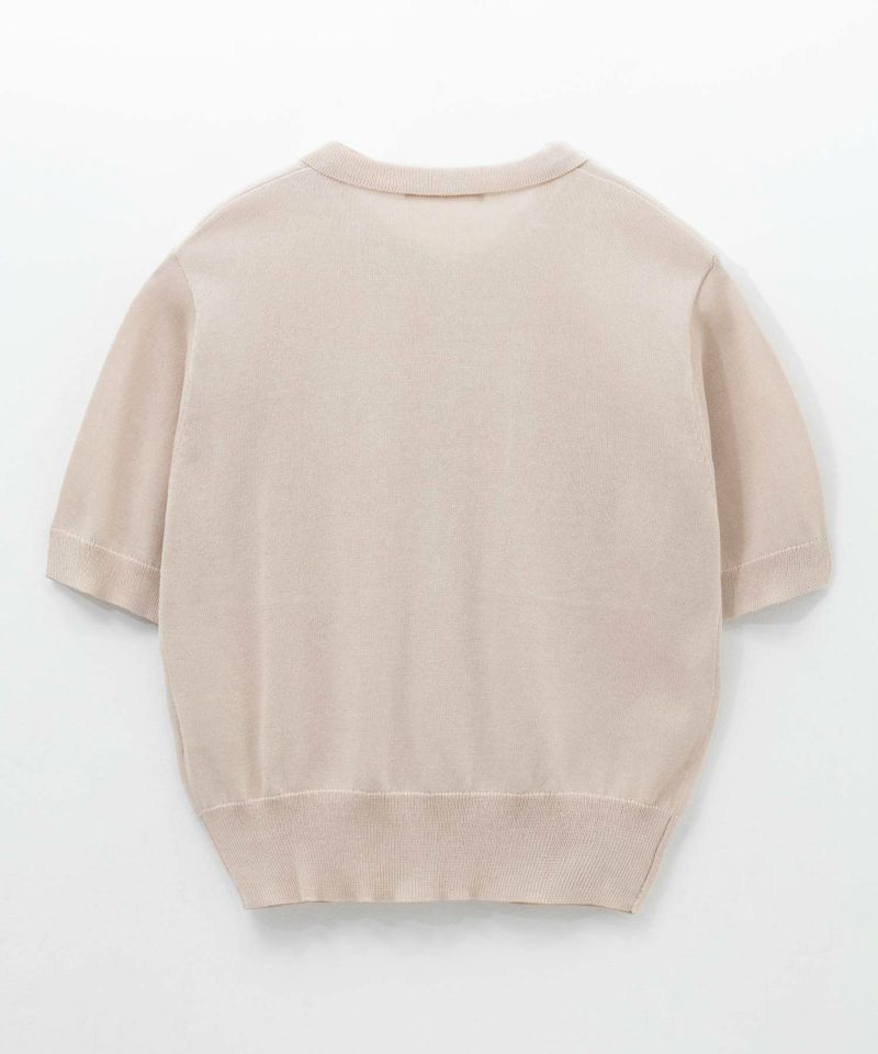 milli de l'air ポロカラーダブルポケットニット レディース商品画像-35