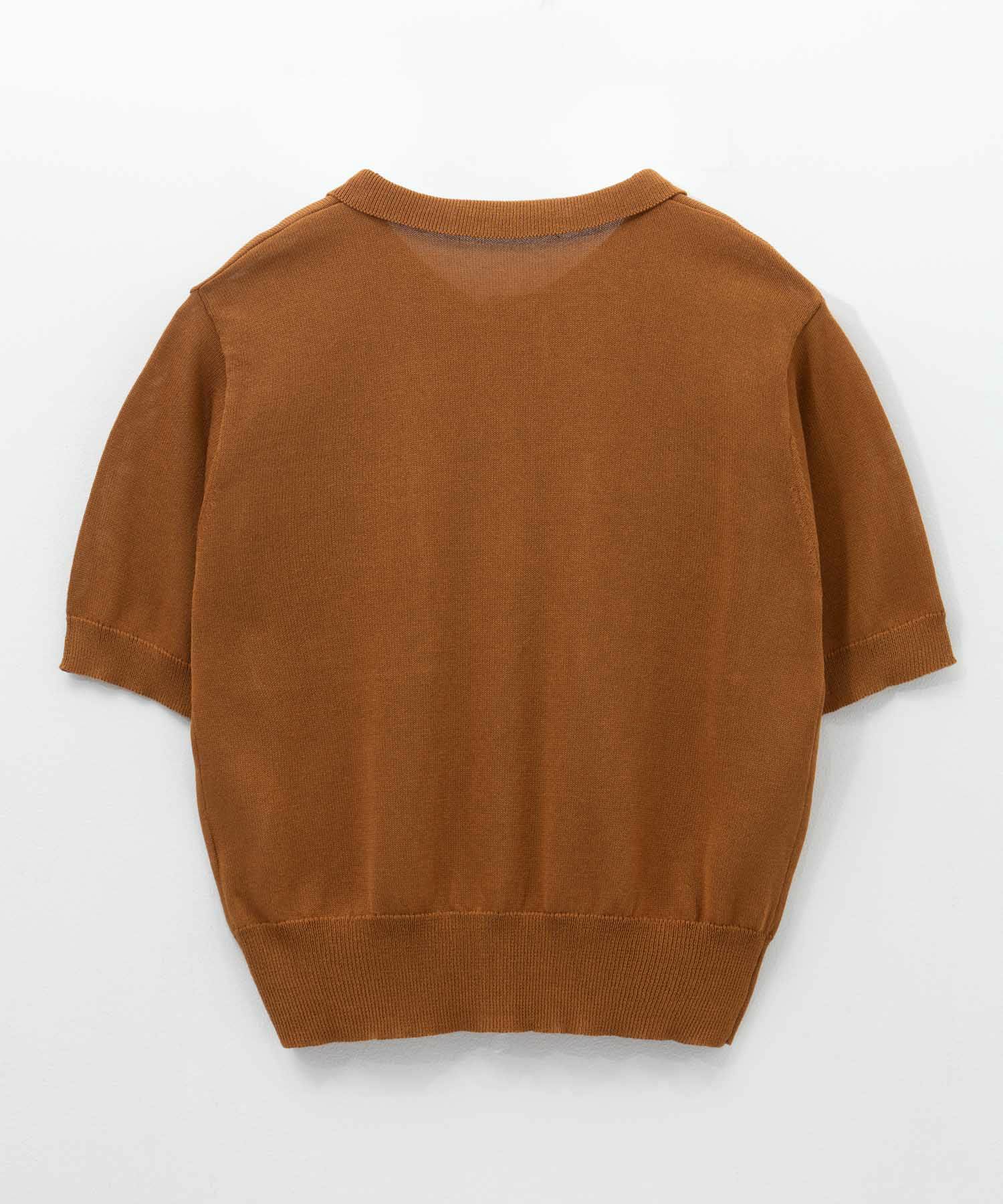 [さらに50%OFF]milli de l'air ポロカラーダブルポケットニット レディース商品画像-37