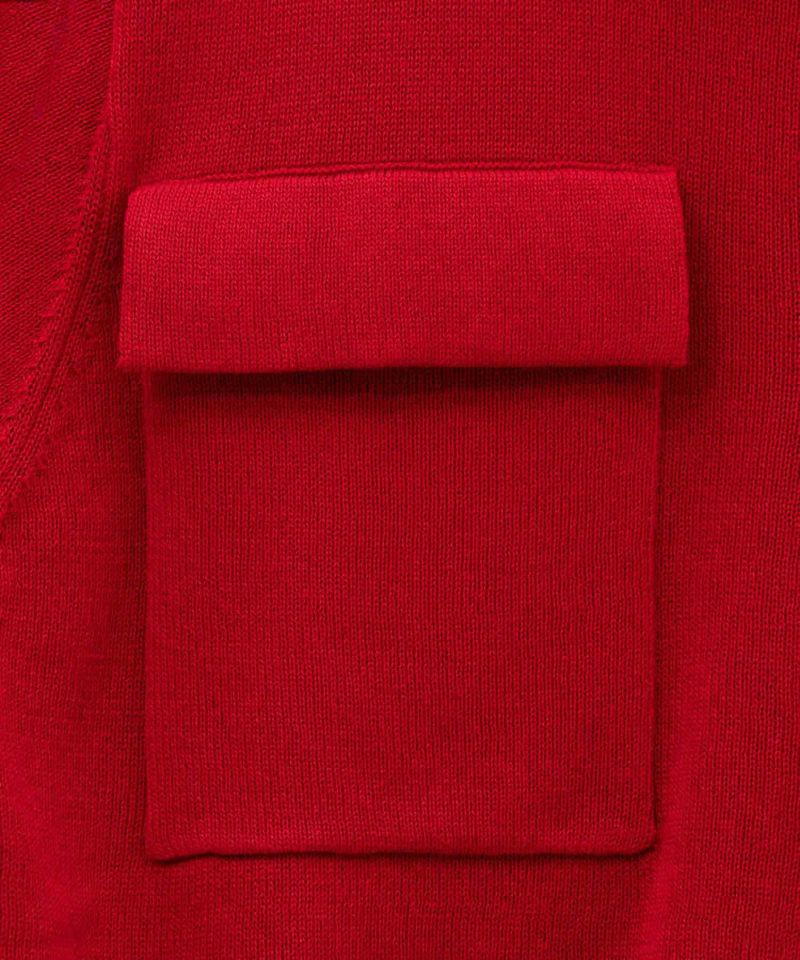 milli de l'air ポロカラーダブルポケットニット レディース商品画像-38