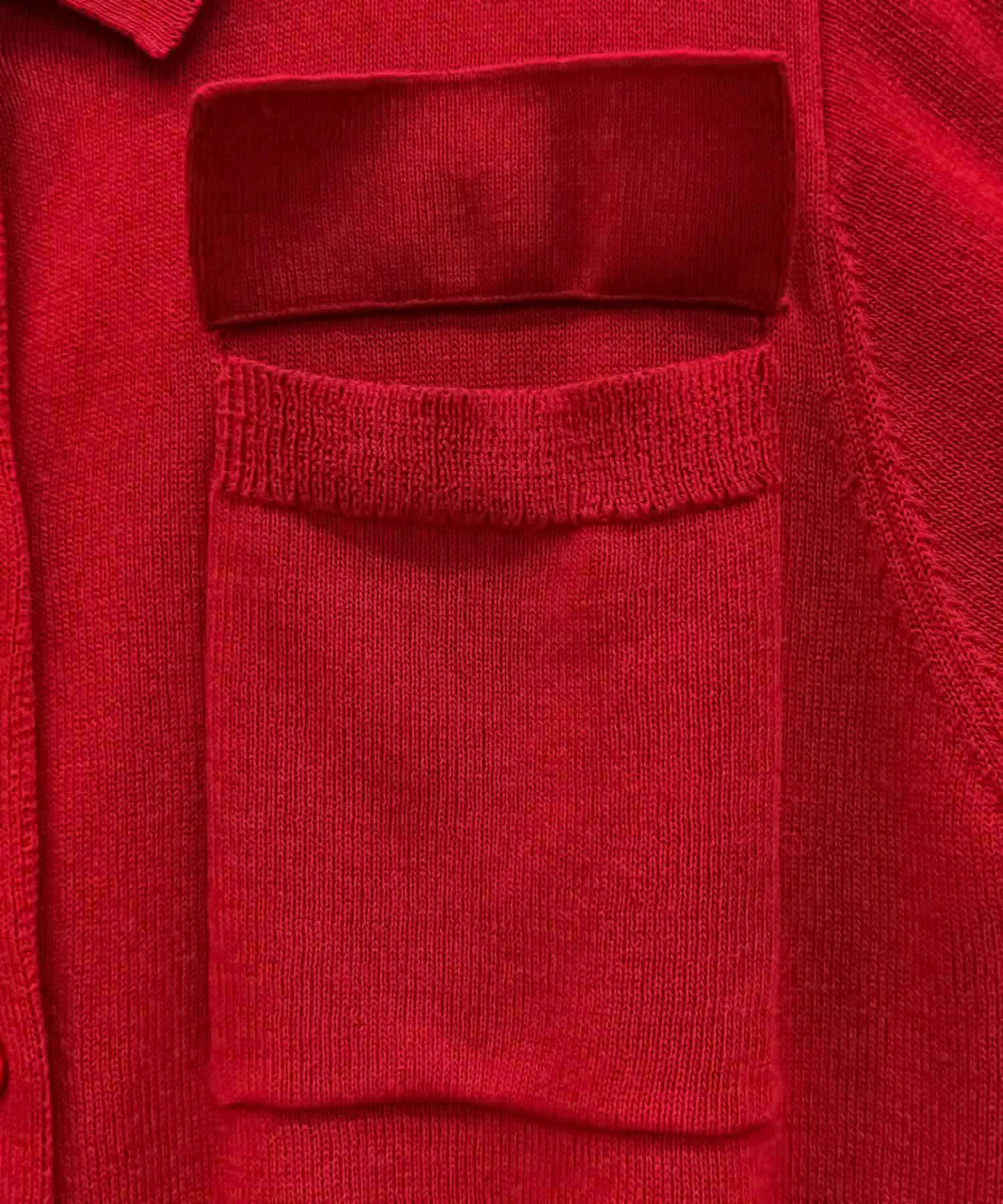 [さらに50%OFF]milli de l'air ポロカラーダブルポケットニット レディース商品画像-39