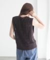 milli de l'air 幾何柄編みニットベスト レディース商品サムネイル-8