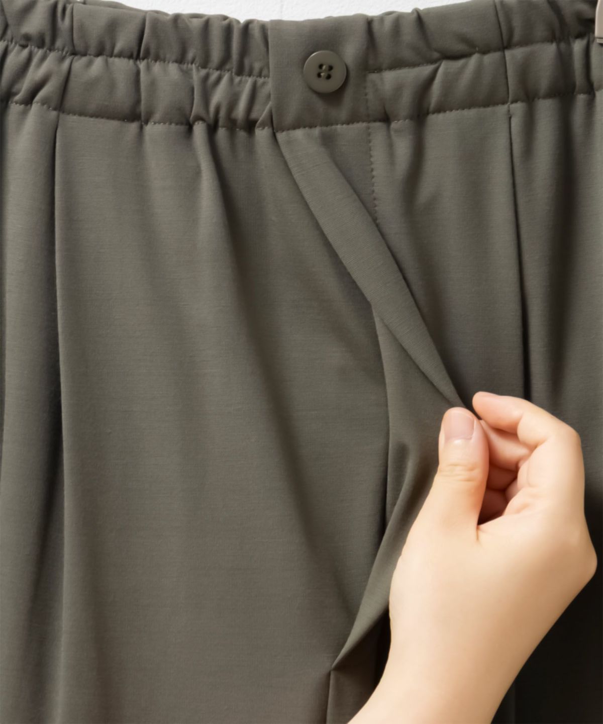 milli de l'air リラックストラウザーパンツ レディース