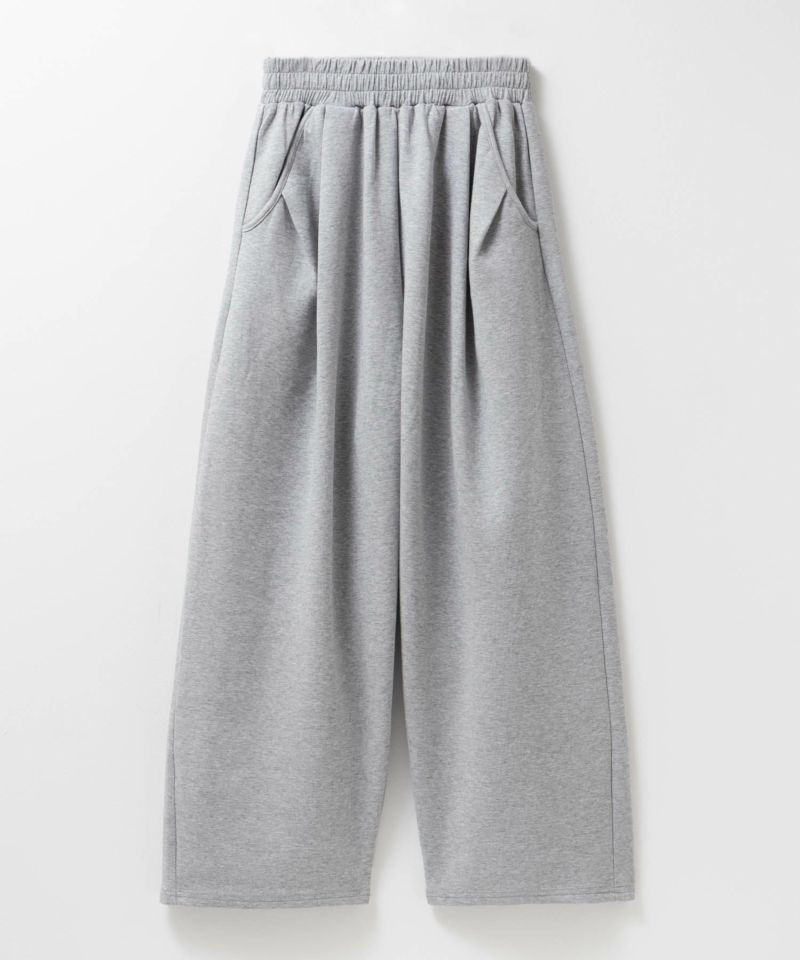 milli de l'air  ポンチ素材 リラックスカーブパンツ レディース商品画像-17