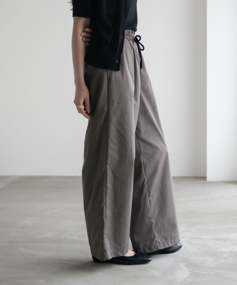 milli de l'air  デニムライクセミワイドパンツ レディース商品画像-7