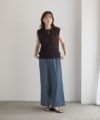 milli de l'air  デニムライクセミワイドパンツ レディース商品サムネイル-13